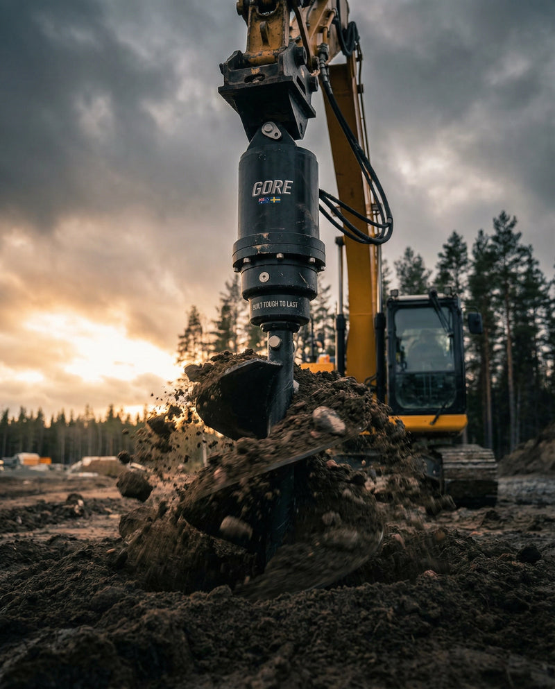 GORE GORE Auger Drive Earth Eater G2500 G2500 för grävmaskin - bild 4