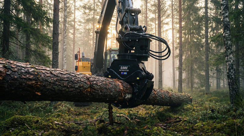 GORE Trädklipp S40 för grävmaskin - detaljbild